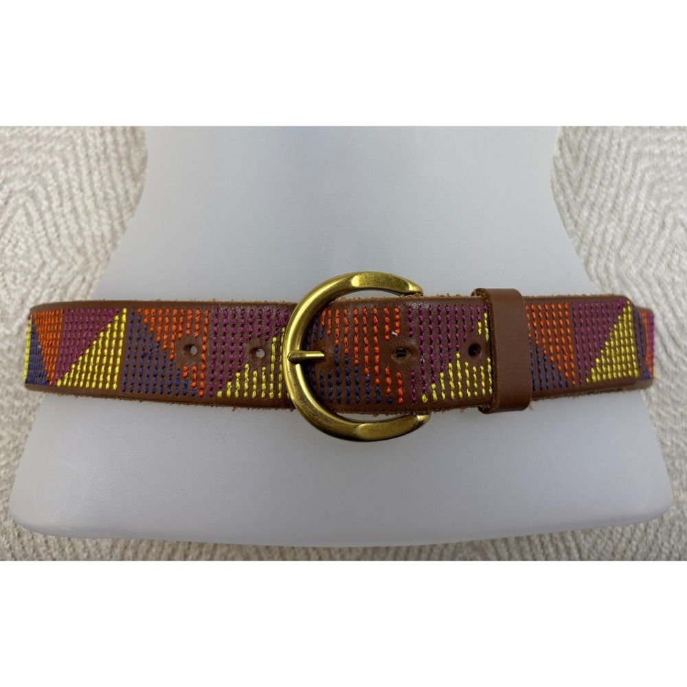 FOSSIL Beauty Women's leather belt  size 36" 1 3/8" w $69